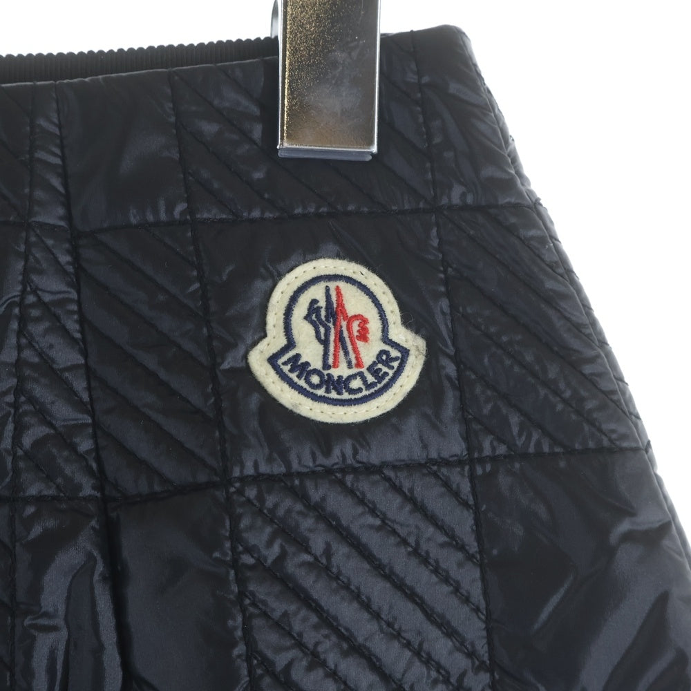 MONCLER(モンクレール) GONNA キルティングミニスカート ブラック 38 J20932D00001 レディース