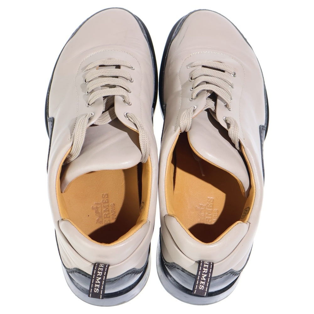 HERMES(エルメス) ローカットスニーカー ベージュ 36 1/2 レディース