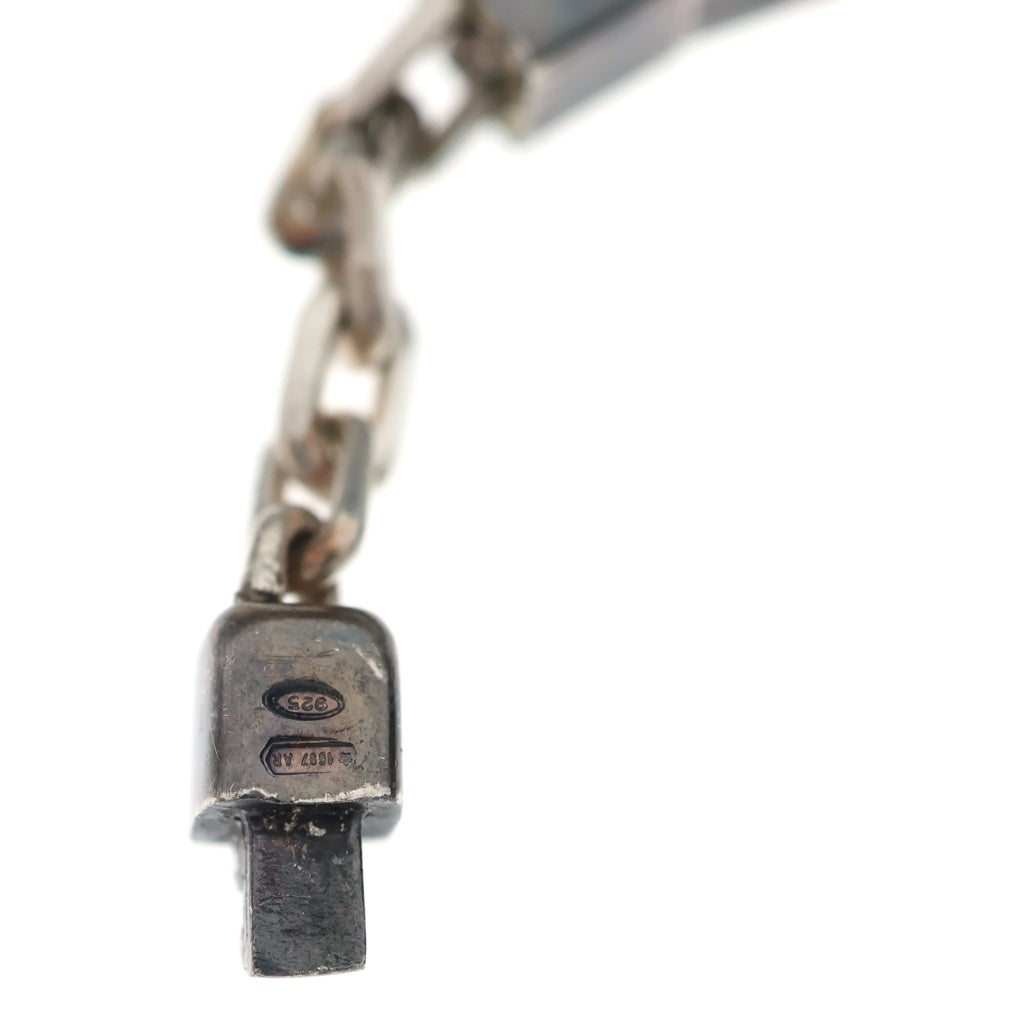 GUCCI(グッチ) ブロックチェーン ネックレス シルバー Ag925 アクセサリー