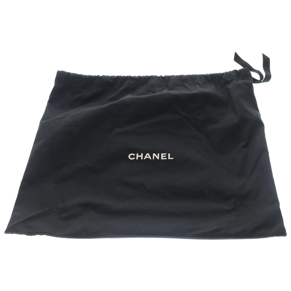 CHANEL(シャネル) ドーヴィルMM スタッズ ハンドバッグ トートバッグ ブラック キャビアスキン A57067 シルバー金具 レディース