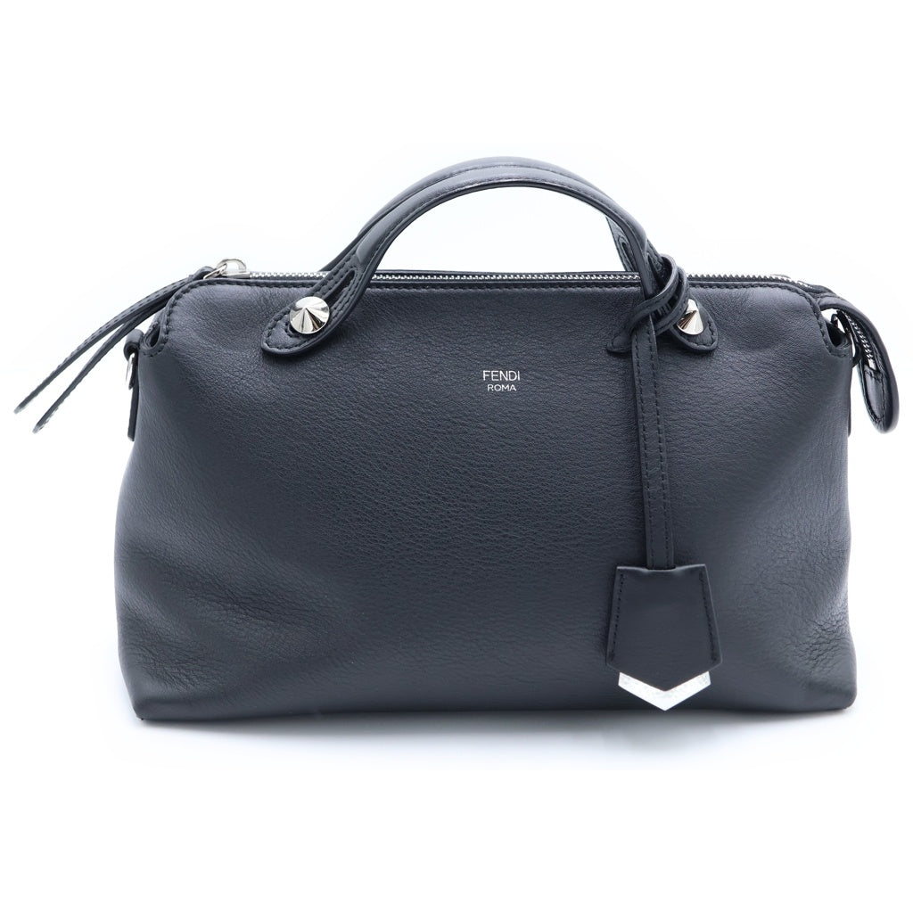 FENDI(フェンディ) バイザウェイ ミディアム レザー ブラック 8BL124 レディース