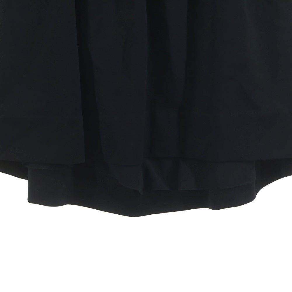 BALENCIAGA(バレンシアガ) フリルデザイン ノースリーブワンピース ブラック 494338 レディース