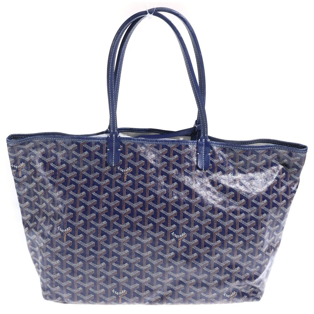 GOYARD(ゴヤール) サンルイPM トートバッグ ハンドバッグ ブルー ネイビー レザー レディース