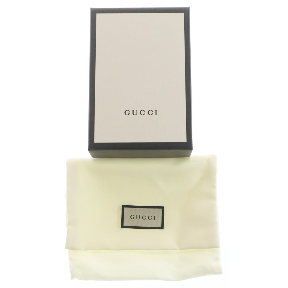 GUCCI(グッチ) GGスプリーム チェリー コンパクトウォレット 二つ折り財布 ベージュ/レッド 476050 レディース