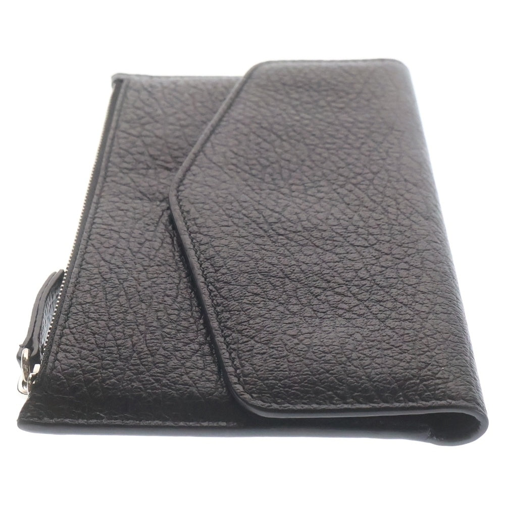 Maison Margiela(メゾンマルジェラ) 4ステッチ レザー ロングウォレット 長財布 ブラック S56UI0142 レディース