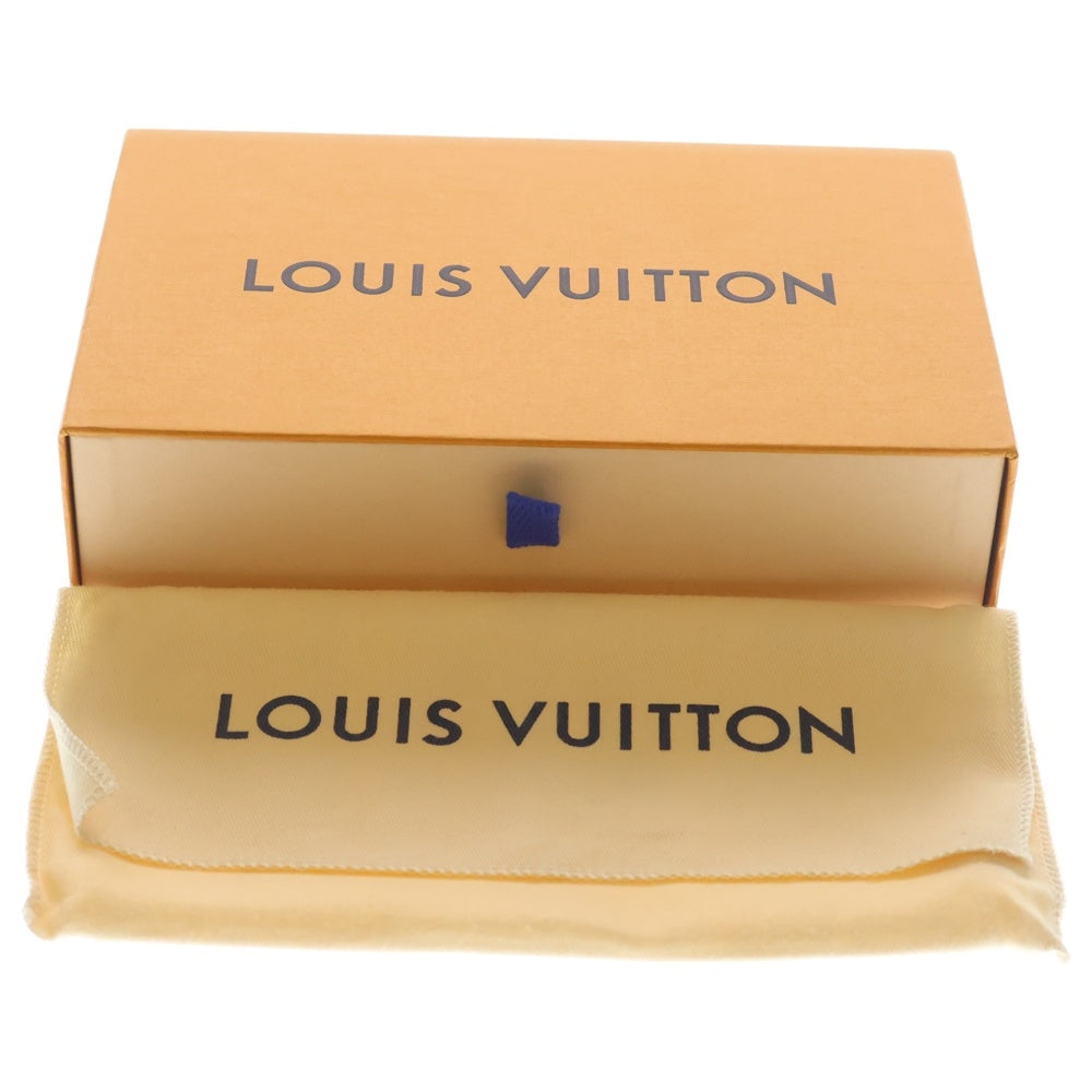 LOUIS VUITTON(ルイヴィトン) モノグラムデニム パッチワーク ジッピーウォレット 長財布 ゴールド金具 インディゴ M44938