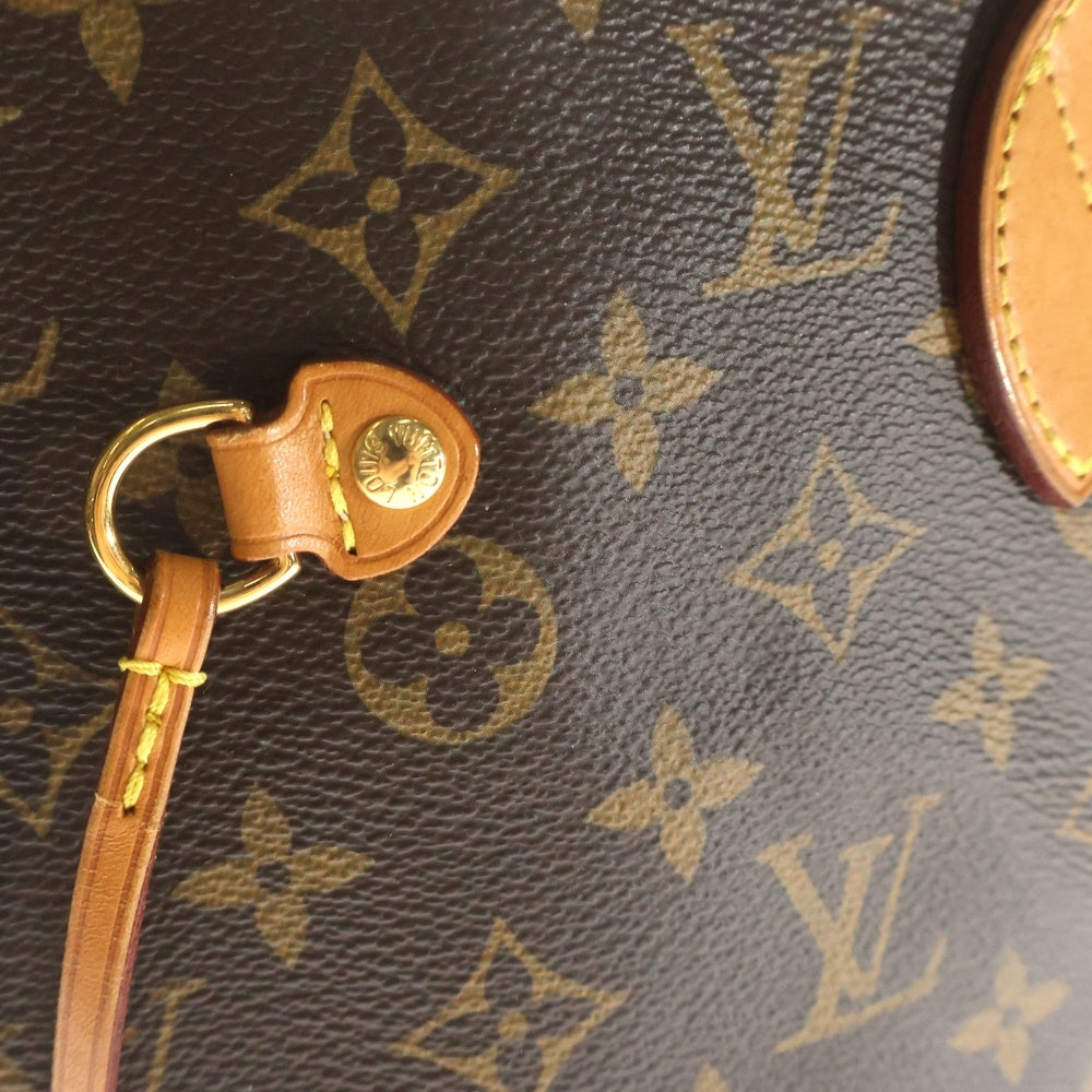 LOUIS VUITTON(ルイヴィトン) モノグラム ネヴァーフルMM トートバッグ ハンドバッグ ブラウン×ピンク レザー×PVC M50366 ゴールド金具 レディース