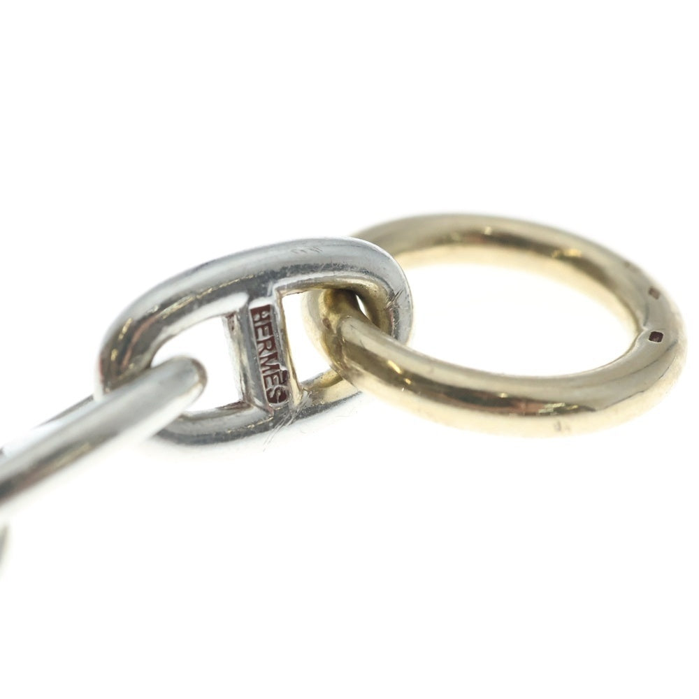 HERMES(エルメス) マルジェラ期 VINTAGE Chaine d'Ancre GM YG Mix ヴィンテージ シェーヌダンクル イエローゴールドミックス ブレスレット 13コマ シルバー/ゴールド