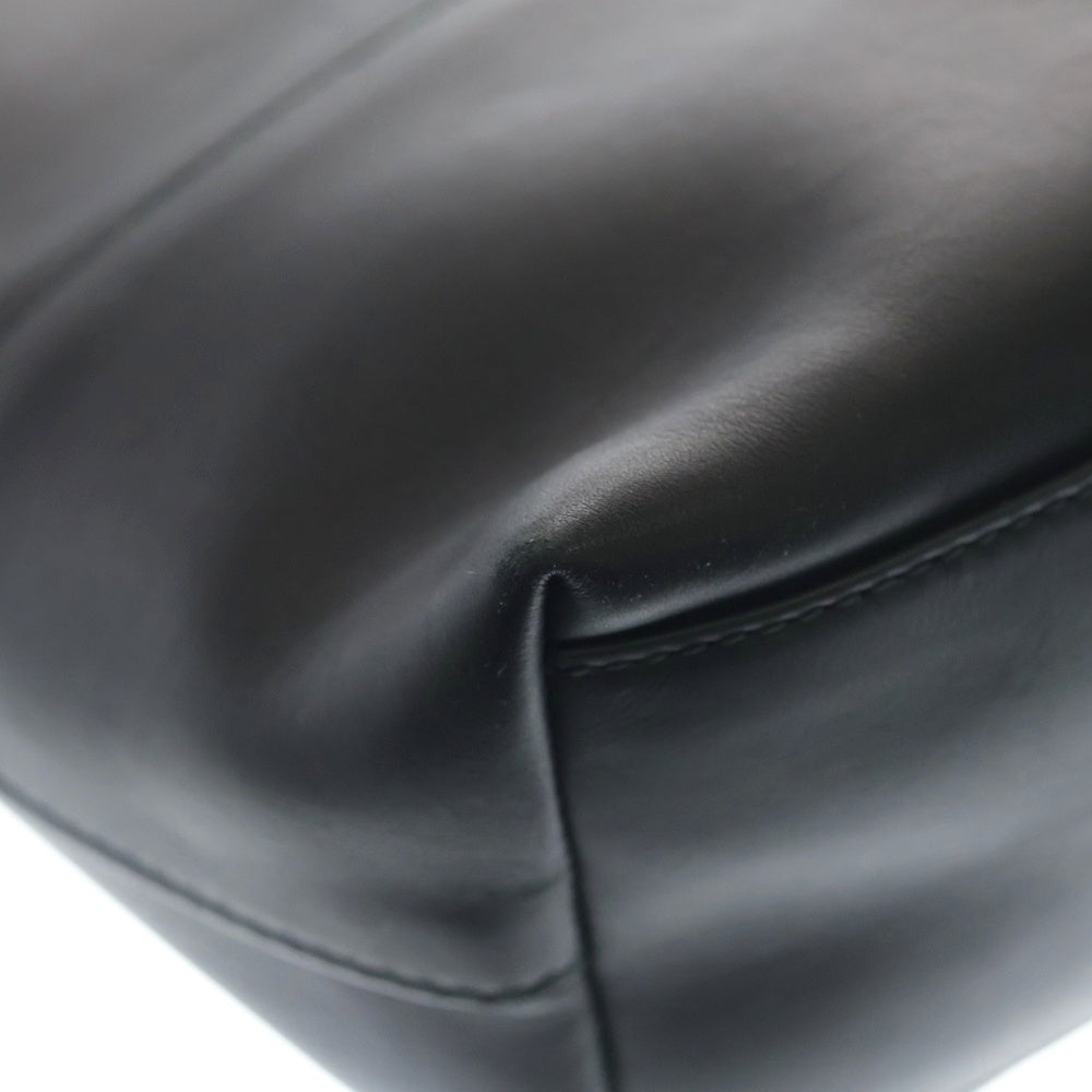 BOTTEGA VENETA(ボッテガヴェネタ) ショルダーバッグ ブラック レザー シルバー金具 レディース