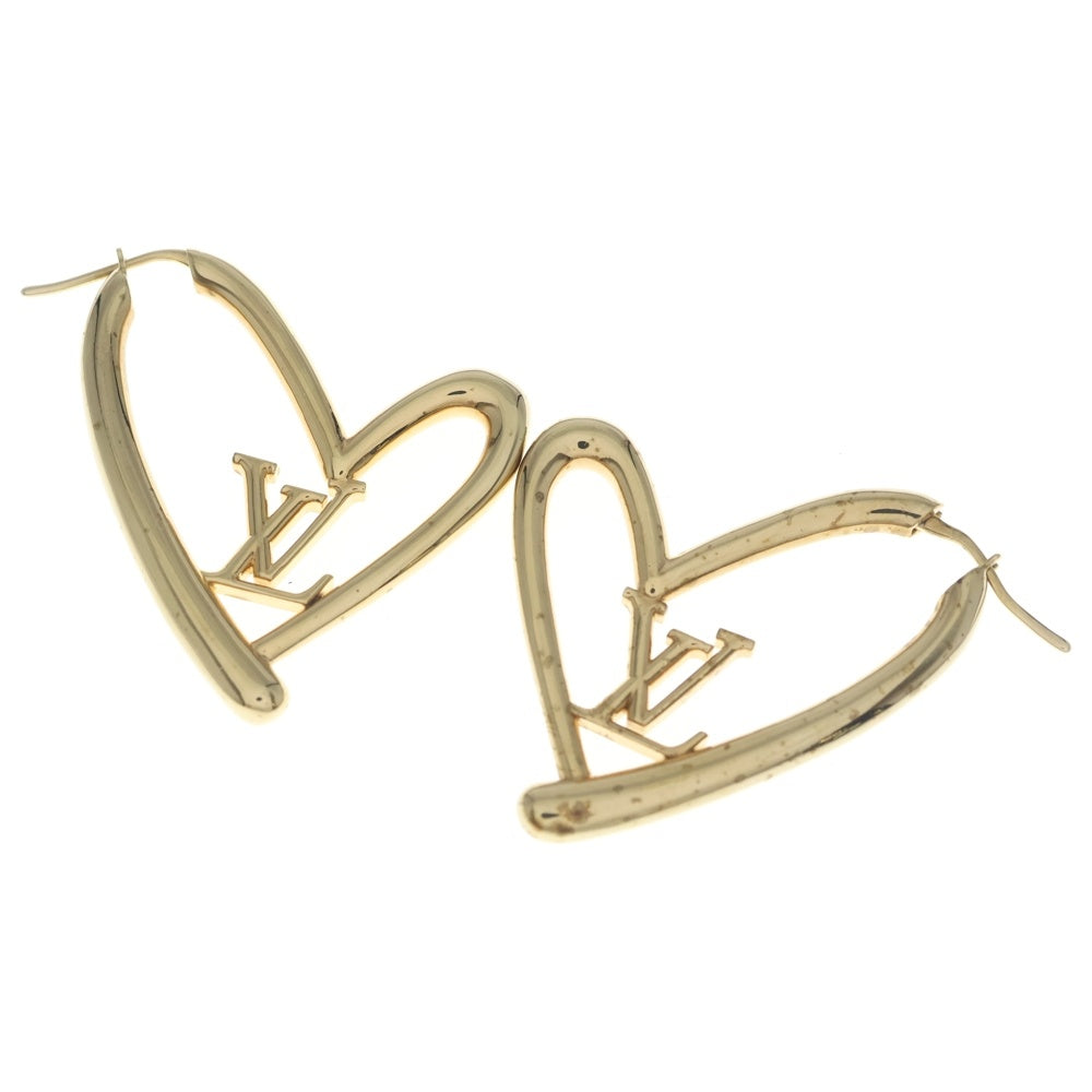 LOUIS VUITTON(ルイヴィトン) ブックルドレイユ ハートフォーリンラブGM ピアス ゴールド M00464 レディース