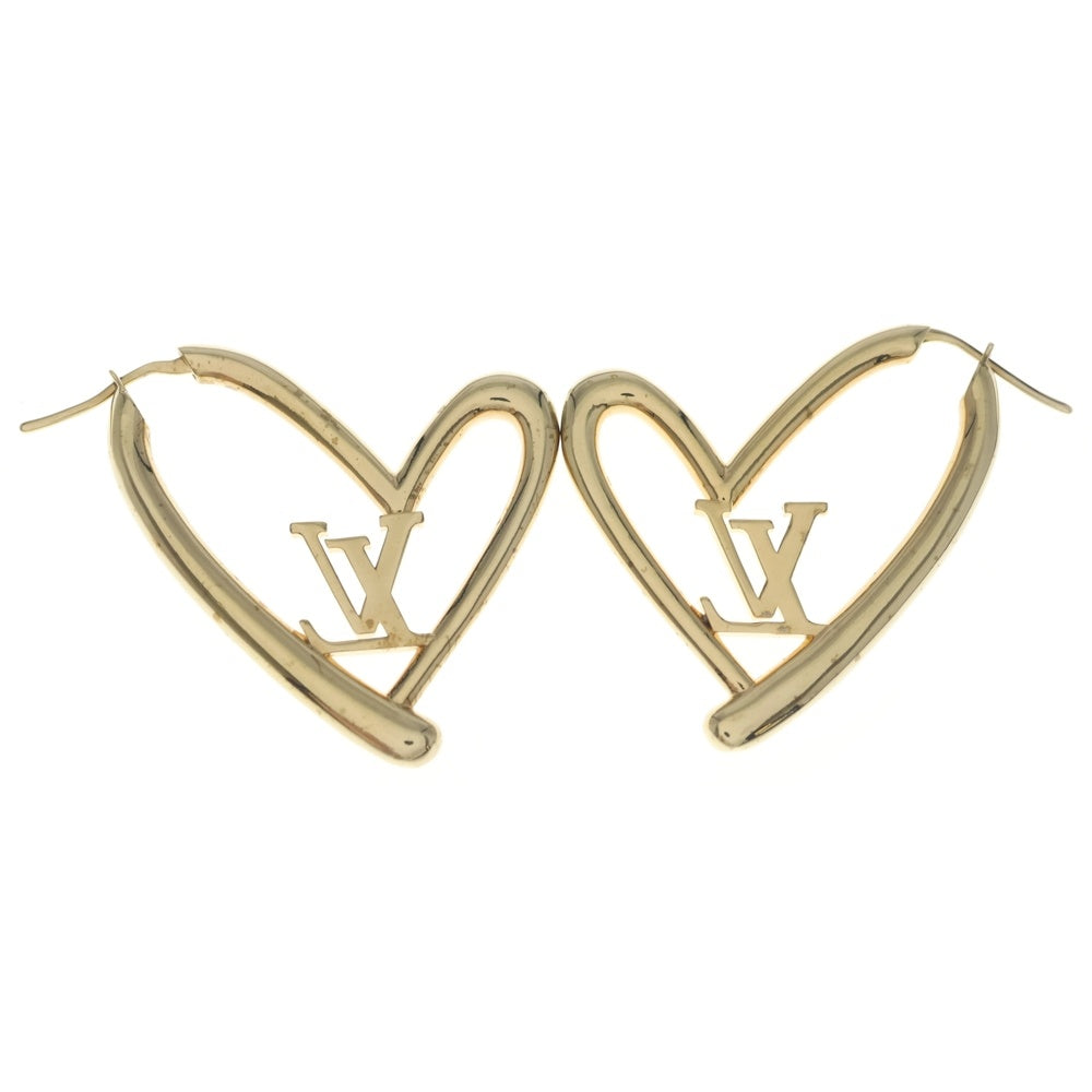 LOUIS VUITTON(ルイヴィトン) ブックルドレイユ ハートフォーリンラブGM ピアス ゴールド M00464 レディース