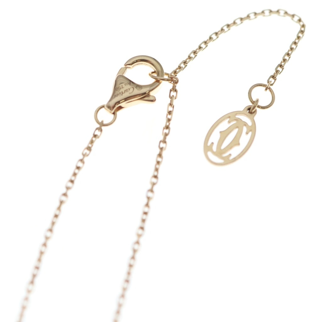 Cartier(カルティエ) ダムール パヴェダイヤ ネックレス ペンダント チェーン 750PG レディース