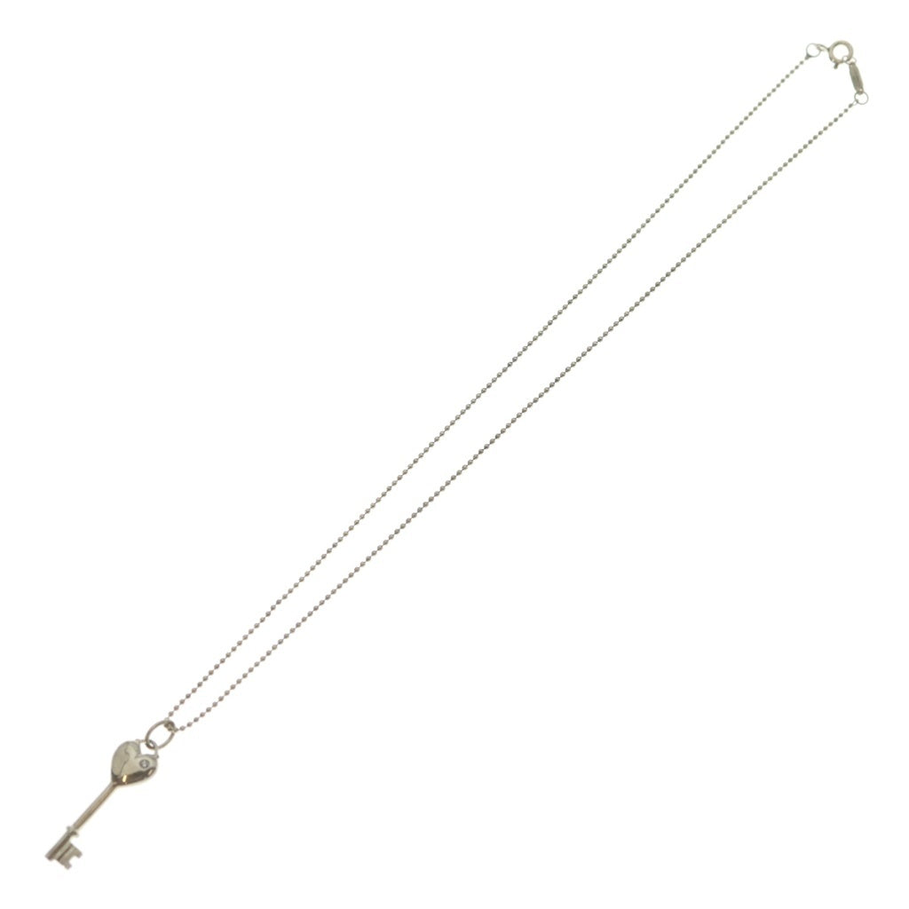 TIFFANY & Co.(ティファニー) ハートキー ネックレス ペンダント チェーン ボールチェーン SV925