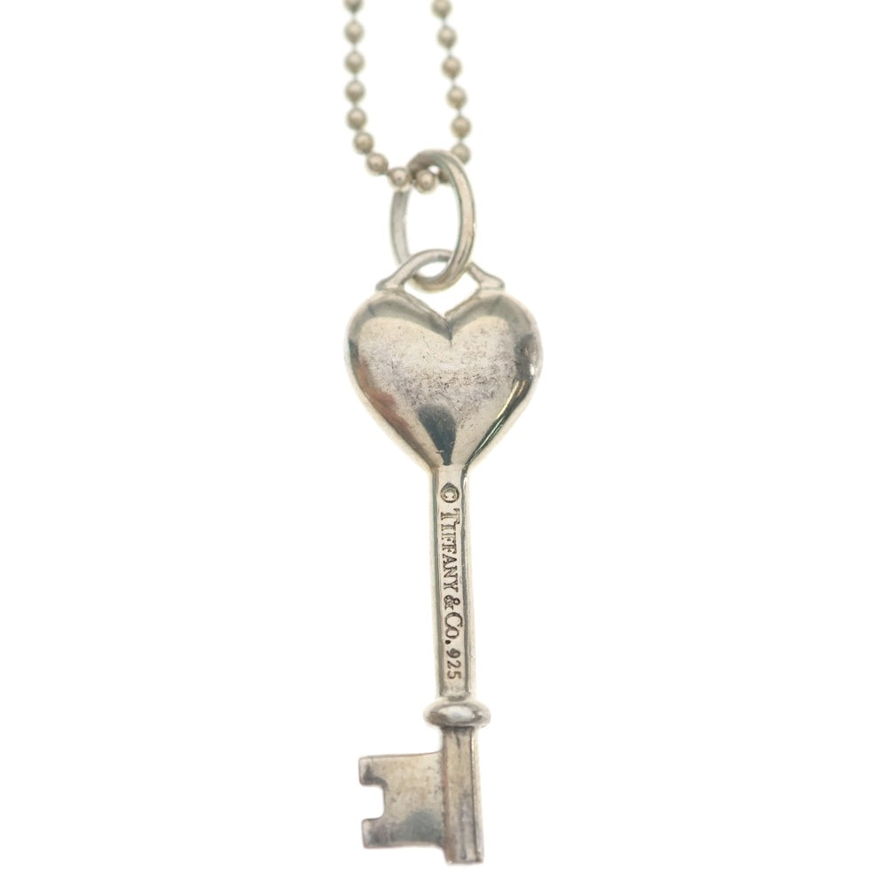 TIFFANY & Co.(ティファニー) ハートキー ネックレス ペンダント チェーン ボールチェーン SV925