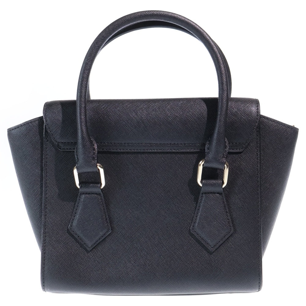 Vivienne Westwood(ヴィヴィアンウエストウッド) 2WAYハンドバッグ ショルダーバッグ ブラック レザー ゴールド金具 レディース