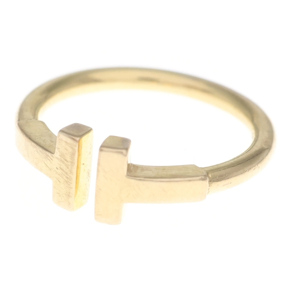 TIFFANY & Co.(ティファニー) Tワイヤー リング Au750PG ピンクゴールド 2.8g #7