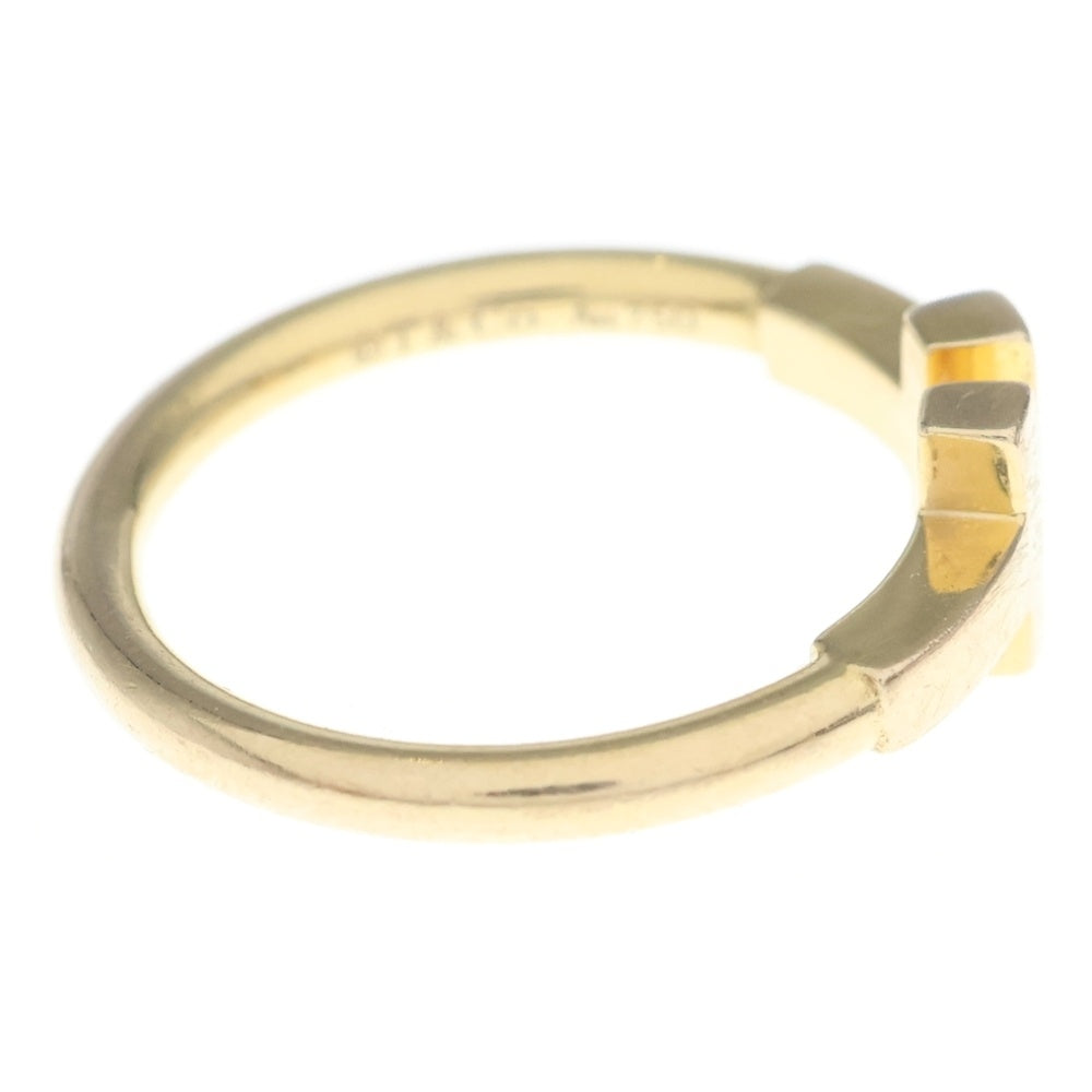 TIFFANY & Co.(ティファニー) Tワイヤー リング Au750PG ピンクゴールド 2.8g #7