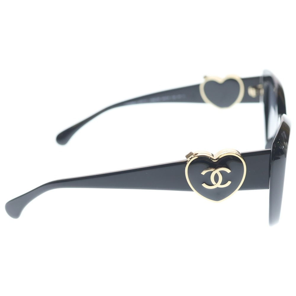 CHANEL(シャネル) ココマーク サングラス ブラックフレーム グラデーションレンズ アセテート 54□18 5517-A レディース