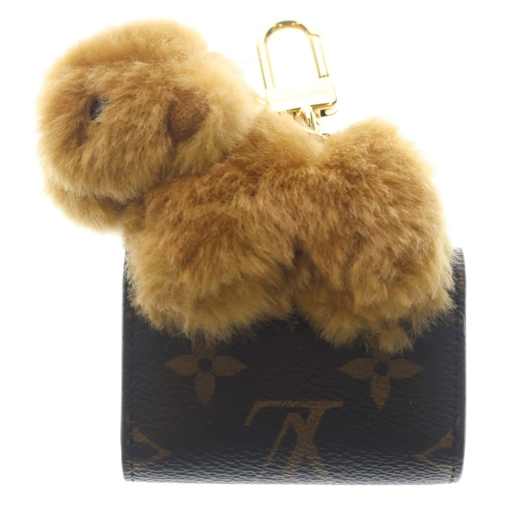 LOUIS VUITTON(ルイヴィトン) バッグチャーム・LV キュート カピバラ ブラウン PVC M02956 ゴールド金具 レディース