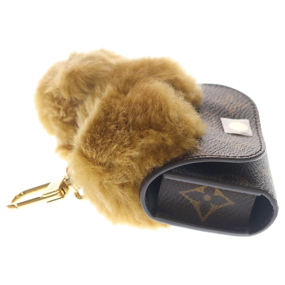 LOUIS VUITTON(ルイヴィトン) バッグチャーム・LV キュート カピバラ ブラウン PVC M02956 ゴールド金具 レディース
