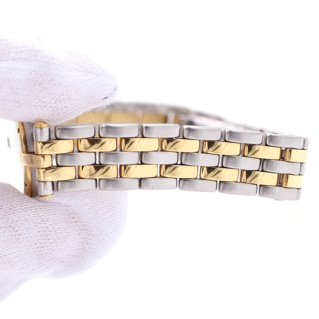 Cartier(カルティエ) パンテール ヴァンドームSM SS×YG/QZ ステンレス イエローゴールド クオーツ 電池式 腕時計 カルティエケア確認済 W25030B6 アイボリー文字盤