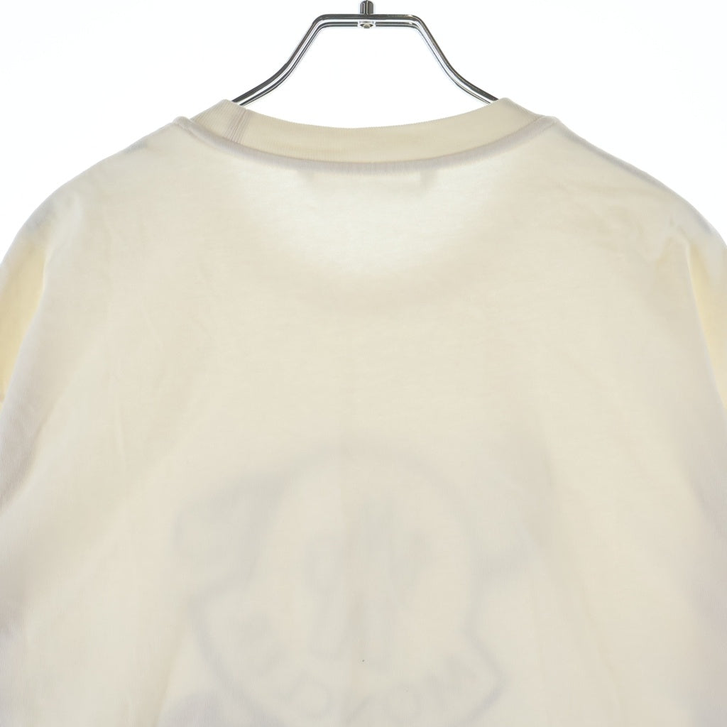 MONCLER(モンクレール) ロゴプリント Tシャツ クリーム M I10918C00010