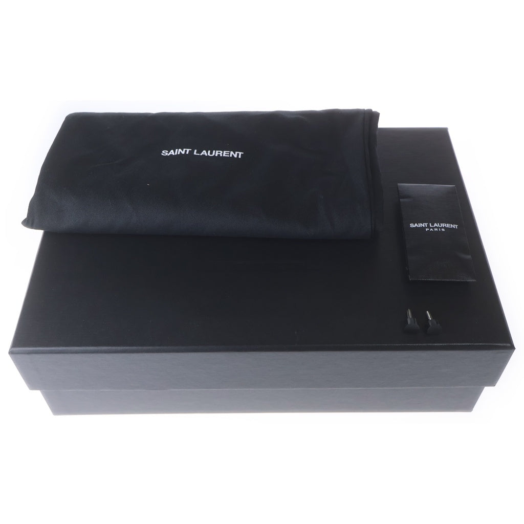 SAINT LAURENT PARIS(サンローランパリ) アニヤ ポインテッドトゥ レザーパンプス ブラック 36 1/2 489751 レディース