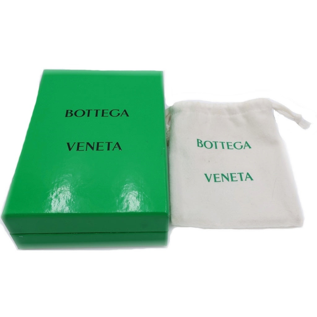 BOTTEGA VENETA(ボッテガヴェネタ) カセット マキシイントレチャート レザー コンパクトウォレット 二つ折り財布 ベージュ レディース