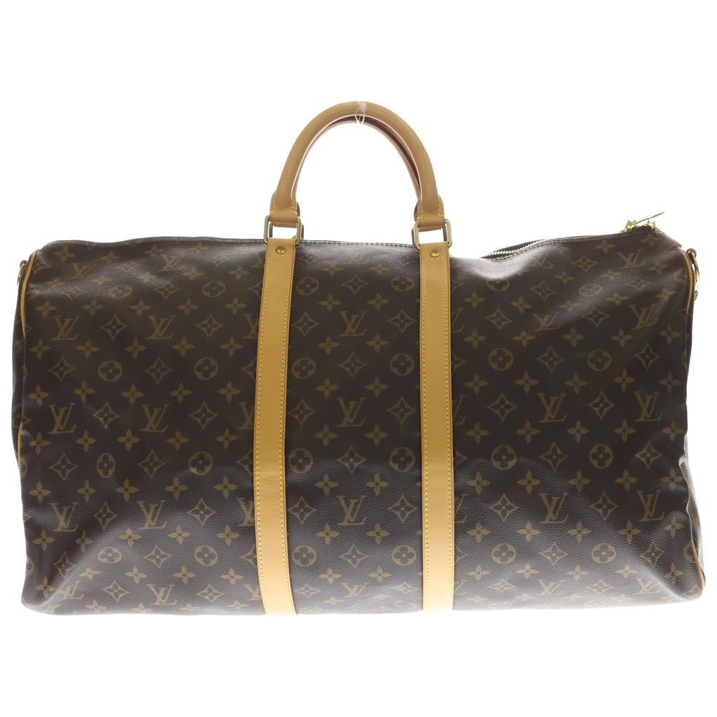 LOUIS VUITTON(ルイヴィトン) モノグラム キーポルバンドリエール50 ボストンバッグ ブラウンPVCレザー M41416 レディース
