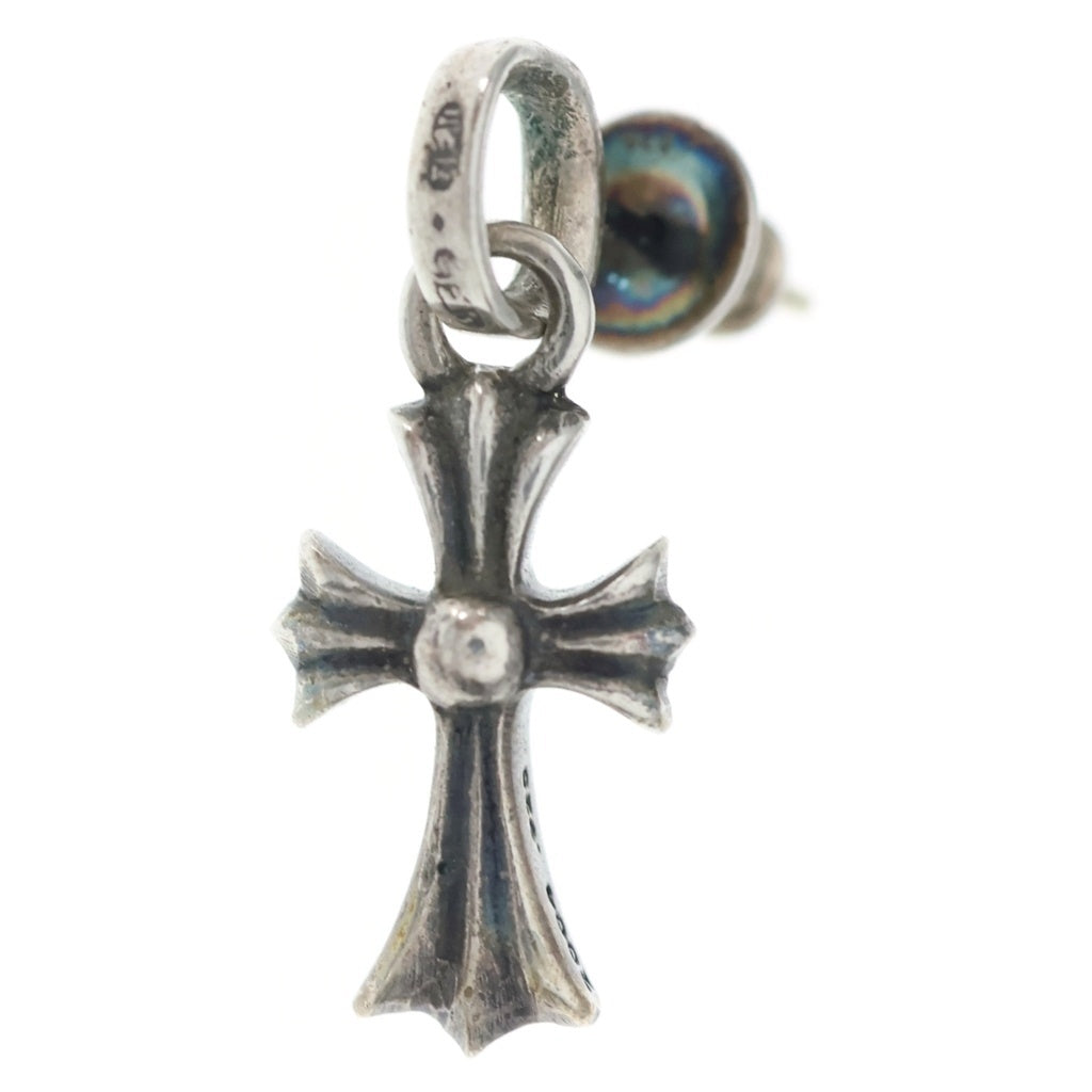 CHROME HEARTS(クロムハーツ) BBY F PPRCHN ベイビーファットクロス ドロップピアス シルバー BCA090