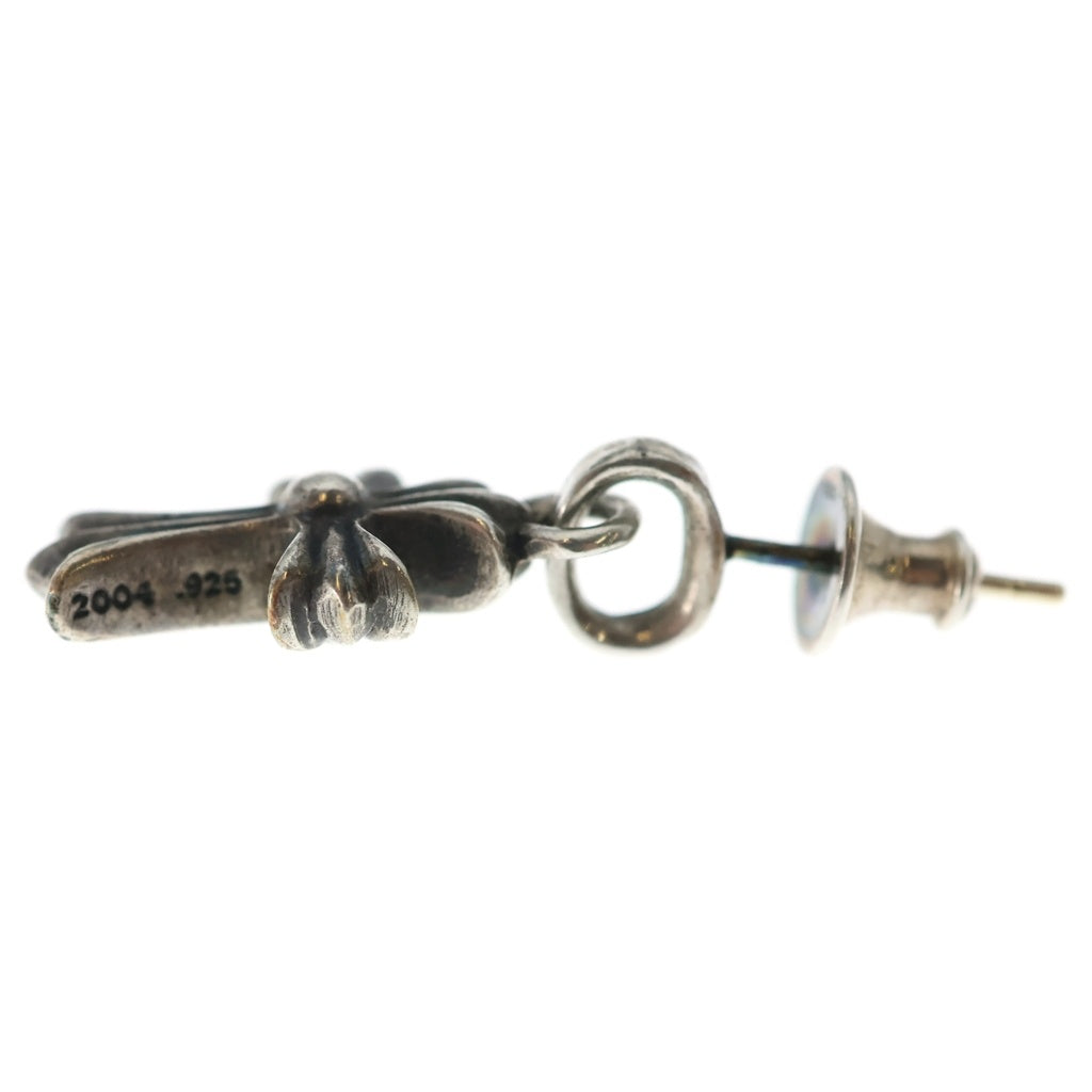 CHROME HEARTS(クロムハーツ) BBY F PPRCHN ベイビーファットクロス ドロップピアス シルバー BCA090