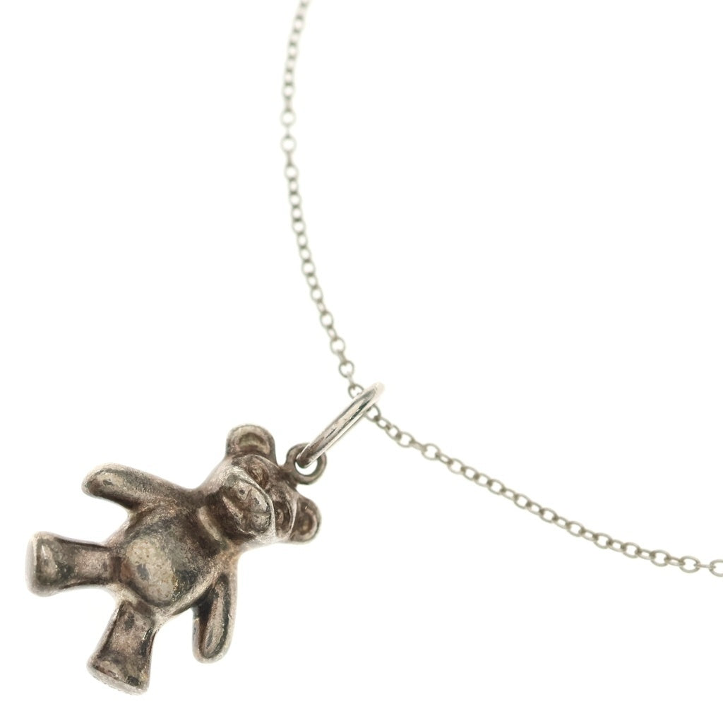 TIFFANY & Co.(ティファニー) テディベア ネックレス シルバー レディース
