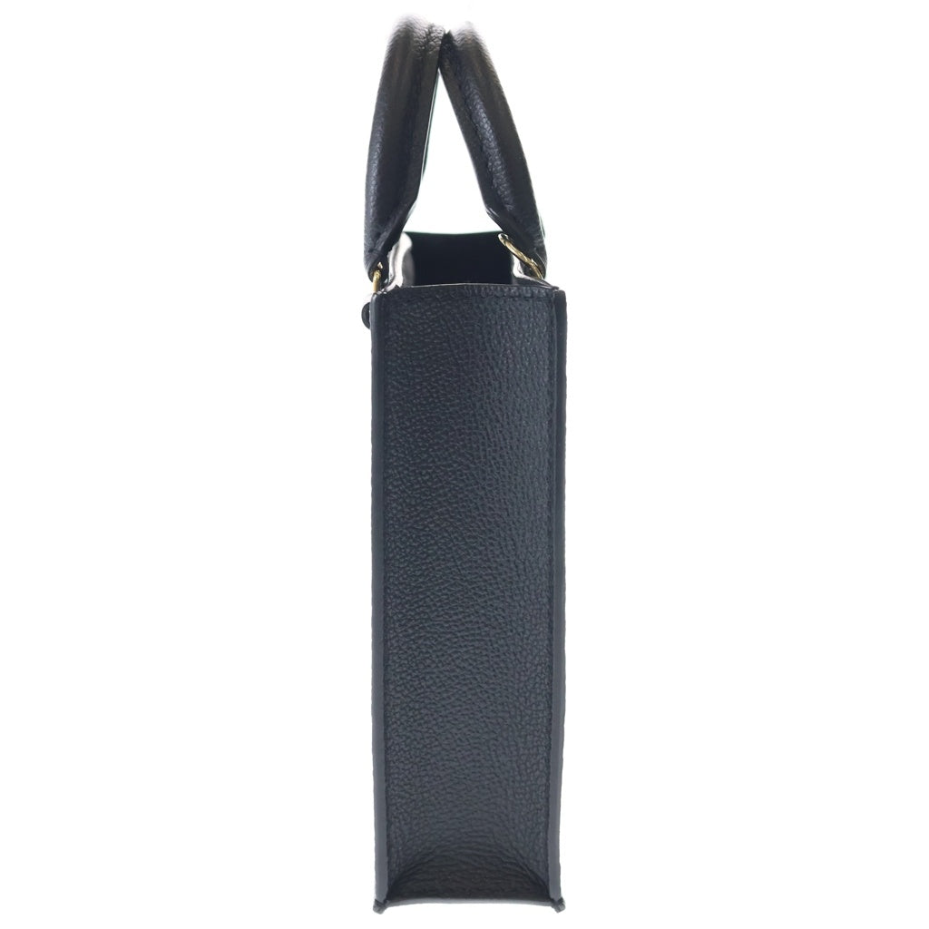 LOUIS VUITTON(ルイヴィトン) アンプラント プティットサックプラ 2WAYバッグ ミニショルダーバッグ ブラック ノワール レザー M80478 ゴールド金具 レディース