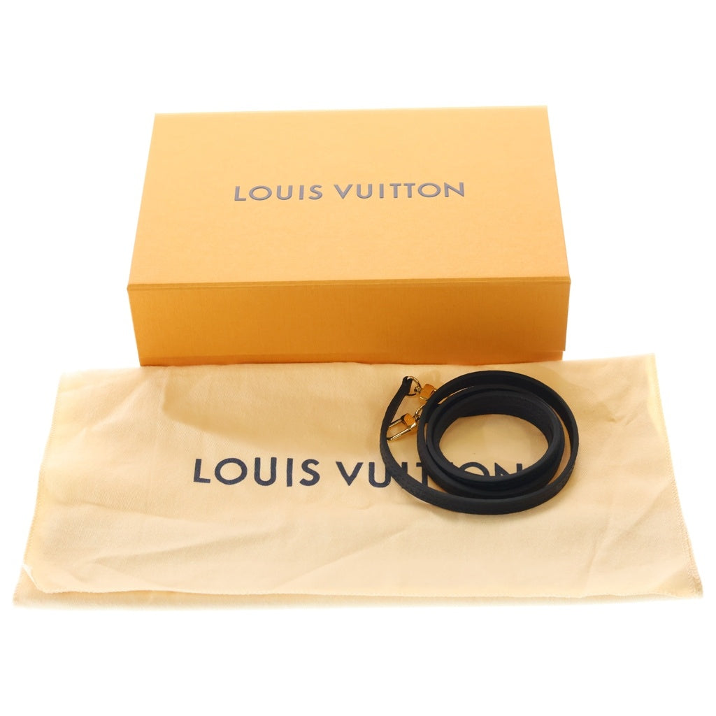 LOUIS VUITTON(ルイヴィトン) アンプラント プティットサックプラ 2WAYバッグ ミニショルダーバッグ ブラック ノワール レザー M80478 ゴールド金具 レディース