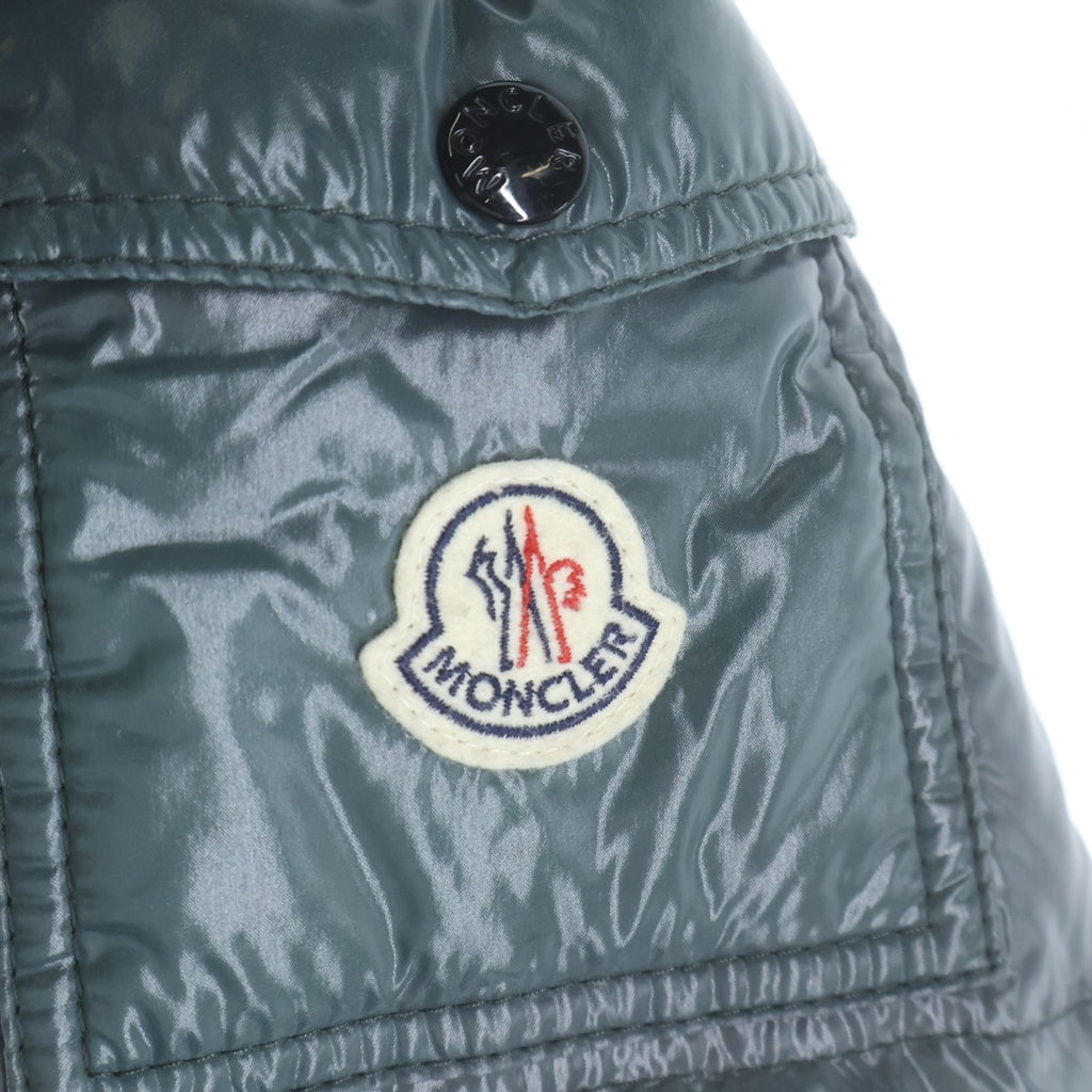 MONCLER(モンクレール) MOKA モカ フーデッド ダウン ロングジャケット コート グレー 020934931150 レディース