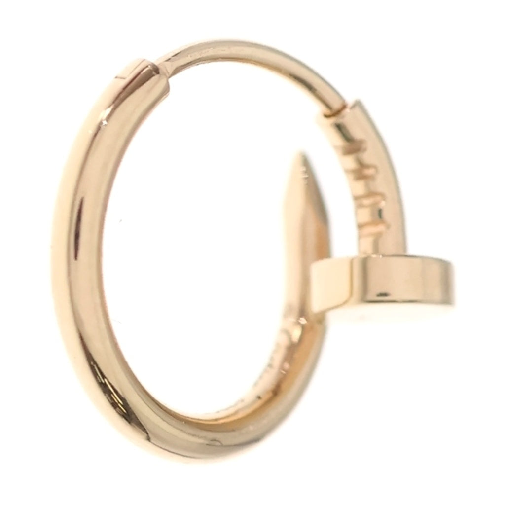 Cartier(カルティエ) ジュスト アン クル ピアス Au750 K18 PG ピンクゴールド レディース