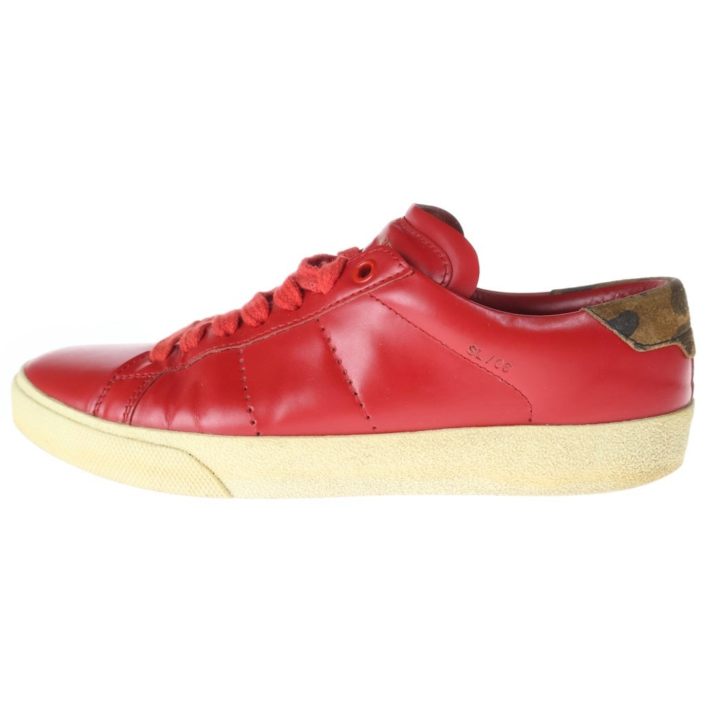 SAINT LAURENT PARIS(サンローランパリ) SL/06 ローカットスニーカー レッド VU421570 レディース