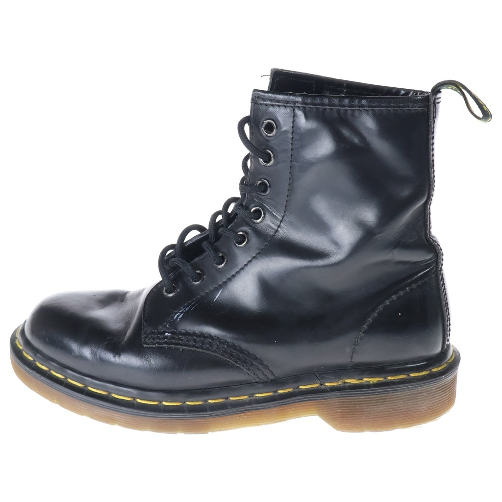 Dr.Martens(ドクターマーチン) 8ホール レザー ショート ブーツ シューズ ブラック レディース