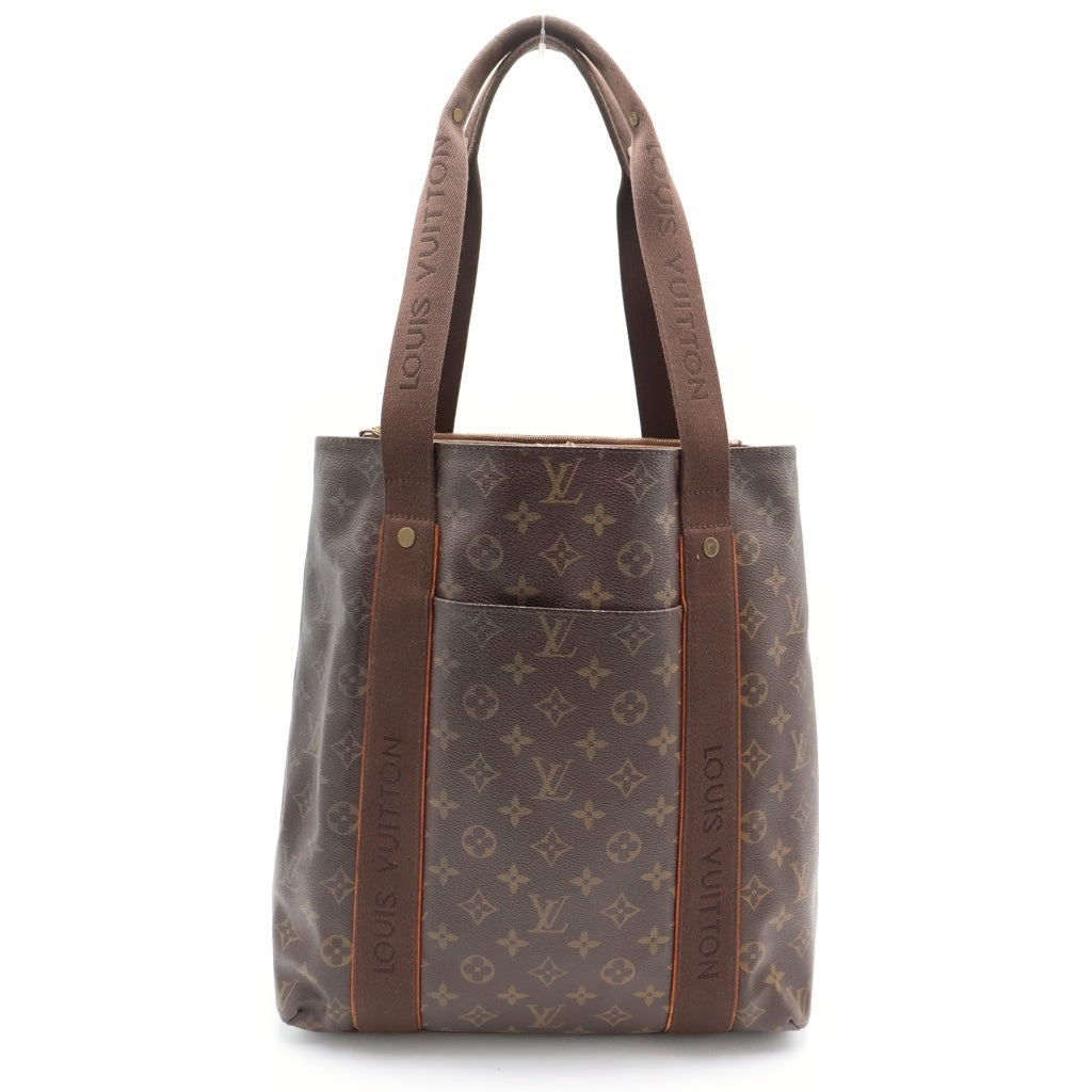 LOUIS VUITTON(ルイヴィトン) モノグラム カバボブー トートバッグ ハンドバッグ ブラウン PVCレザー M53013 ゴールド金具 レディース