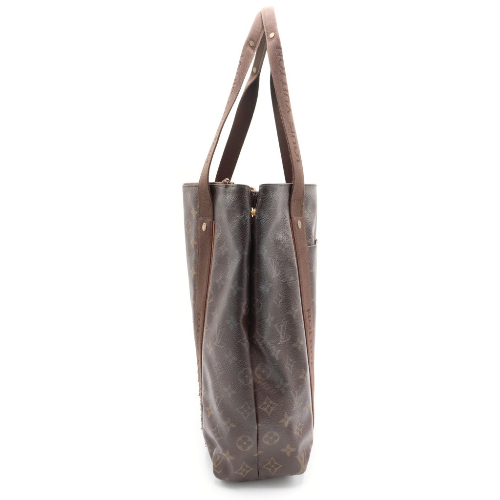 LOUIS VUITTON(ルイヴィトン) モノグラム カバボブー トートバッグ ハンドバッグ ブラウン PVCレザー M53013 ゴールド金具 レディース