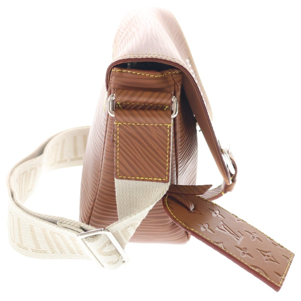 LOUIS VUITTON(ルイヴィトン) エピXL モンスリ メッセンジャーバッグ ショルダーバッグ ブラウン レザー M23097 シルバー金具 レディース