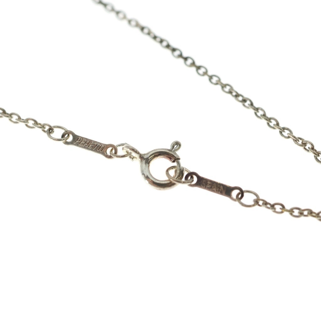 TIFFANY & Co.(ティファニー) オープンハート ネックレス ペンダント チェーン シルバー 925 6.4g レディース