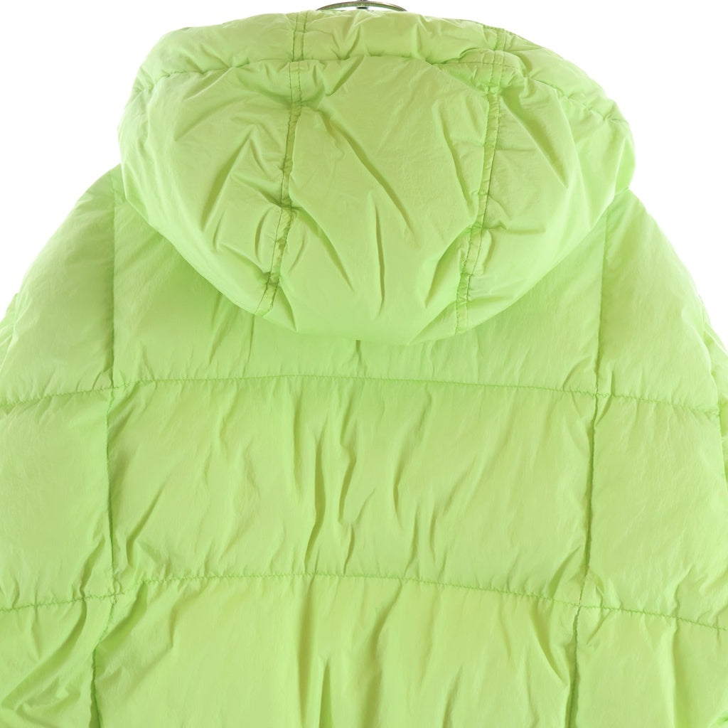 STONE ISLAND(ストーンアイランド) ワッペンロゴ フーデッド ダウンジャケット ネオンイエロー 711540223