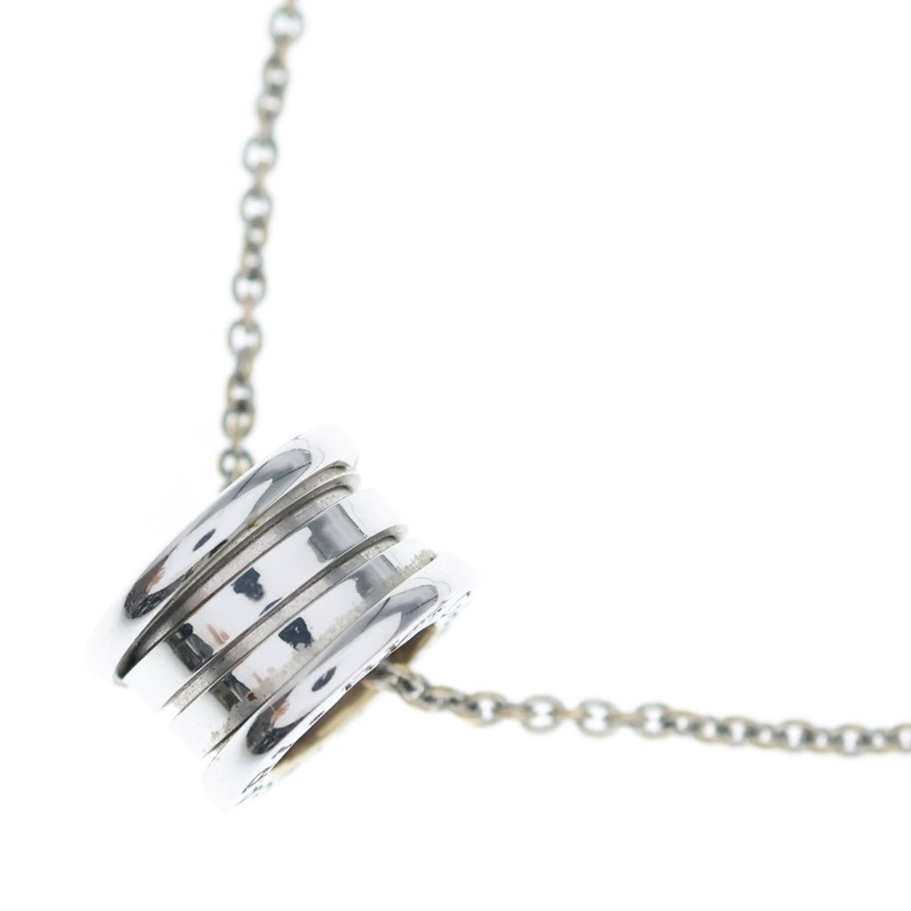 BVLGARI(ブルガリ) ビーゼロワン ネックレス ペンダント チェーンホワイトゴールド 750WG 11.6g レディース
