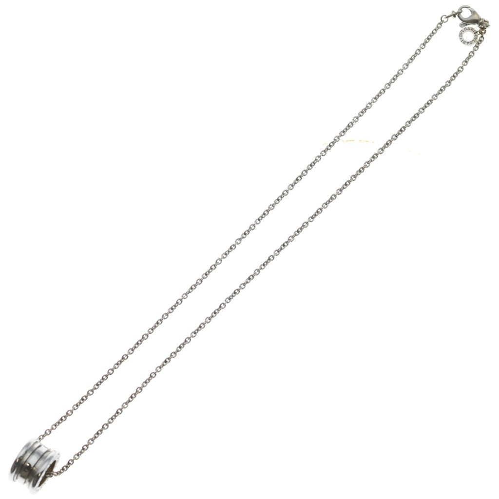 BVLGARI(ブルガリ) ビーゼロワン ネックレス ペンダント チェーンホワイトゴールド 750WG 11.6g レディース