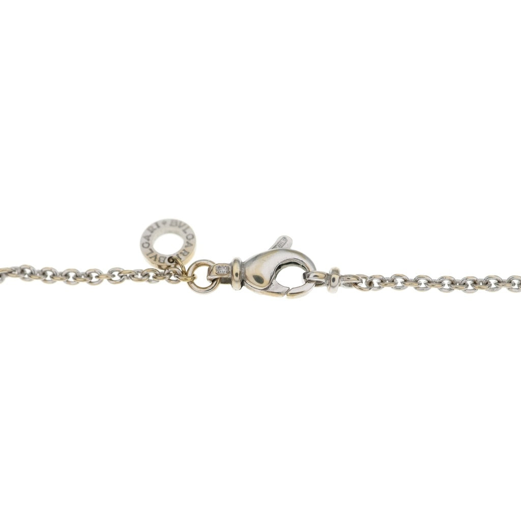 BVLGARI(ブルガリ) ビーゼロワン ネックレス ペンダント チェーンホワイトゴールド 750WG 11.6g レディース