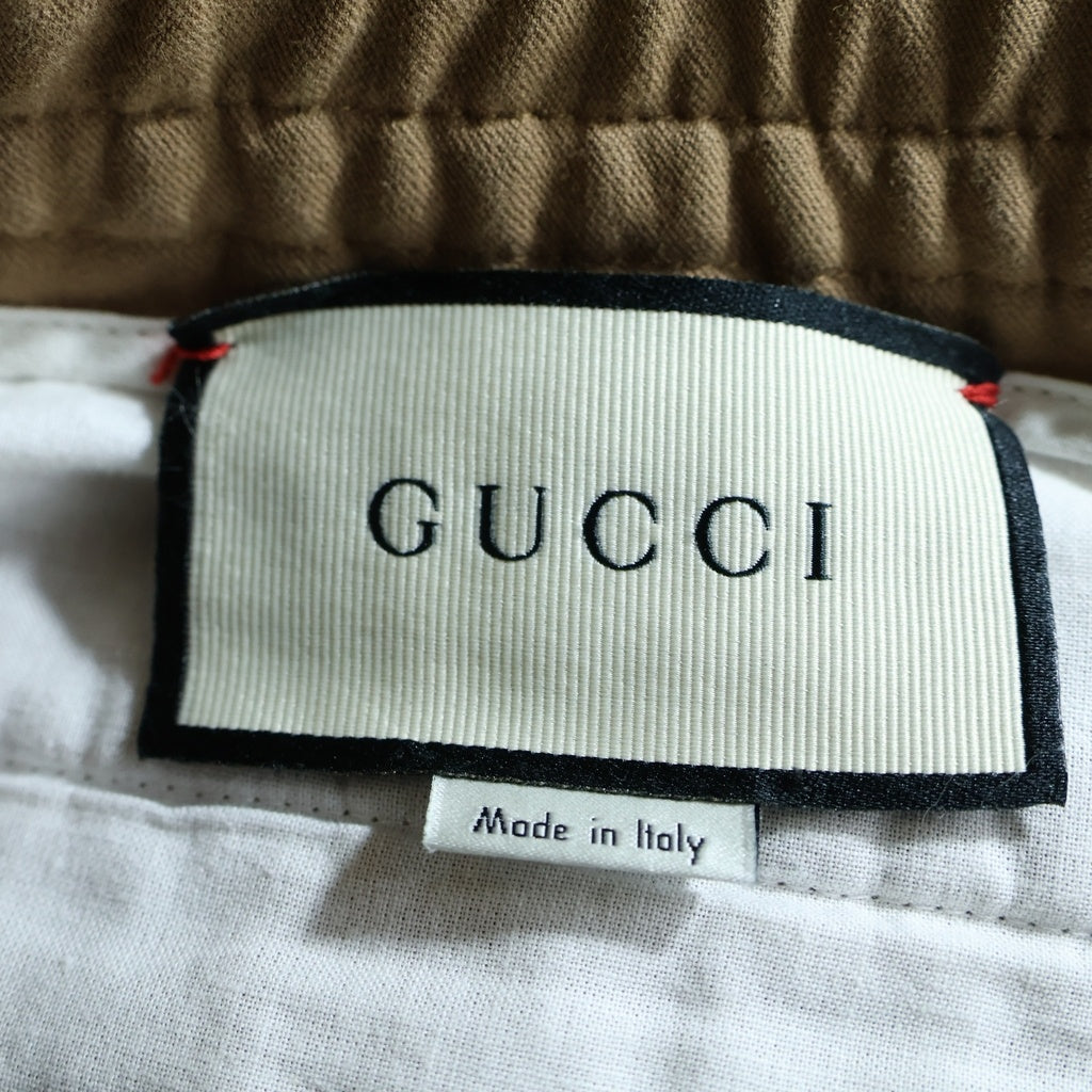 GUCCI(グッチ) ■ドリルパンツ ベージュ コットン 546443