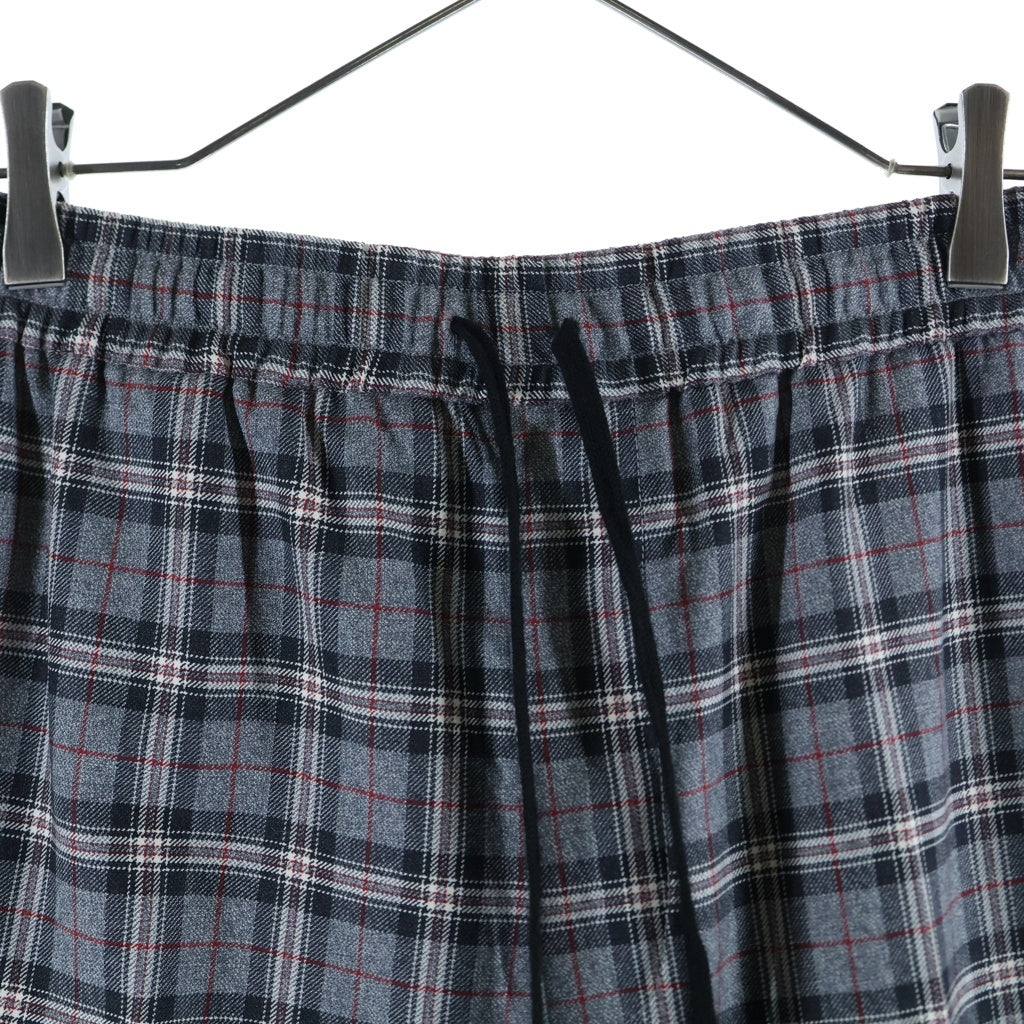 GUCCI(グッチ) ■Check Slacks Pants 522936 Z552J チェックスラックスパンツ グレー 46 522936 Z552J