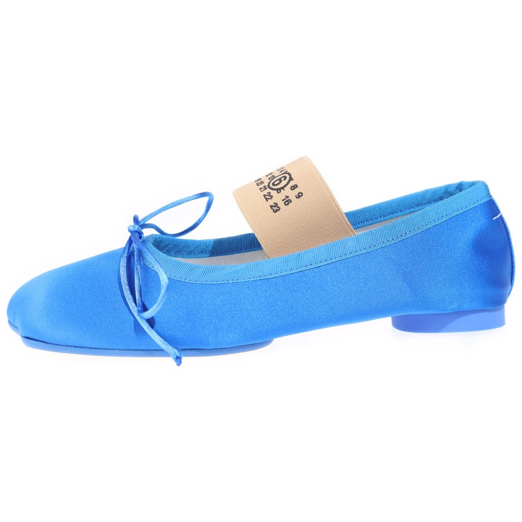 MM6 Maison Margiela(エムエムシックスメゾンマルジェラ) アナトミック バレエシューズ フラットシューズ ブルー 36 S59WZ0093 レディース