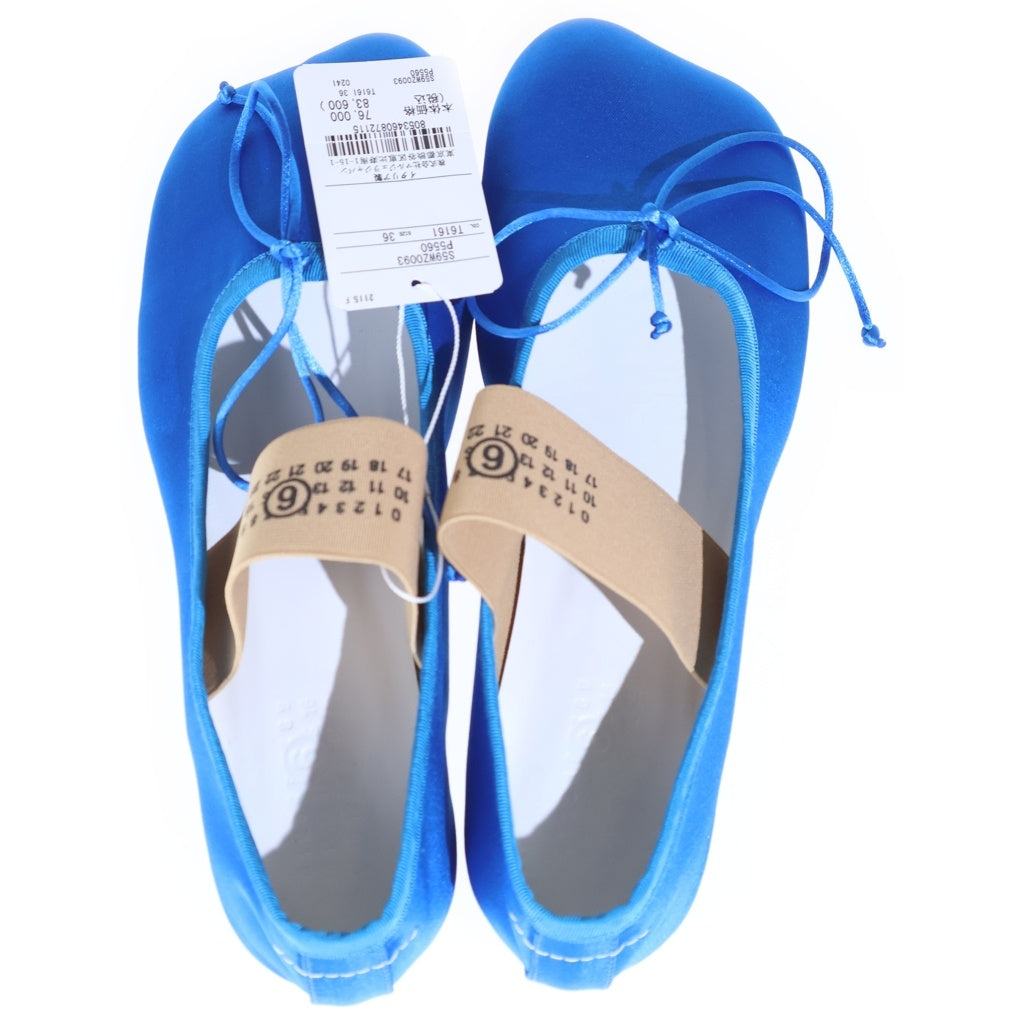 MM6 Maison Margiela(エムエムシックスメゾンマルジェラ) アナトミック バレエシューズ フラットシューズ ブルー 36 S59WZ0093 レディース